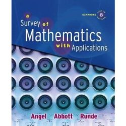 A survey of mathematics with applications 10th edition