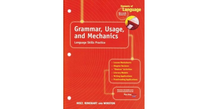 Grammar usage and mechanics workbook answer key pdf