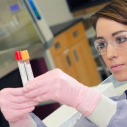 A medical assistant is reviewing laboratory requisitions