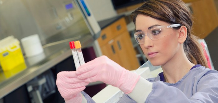 A medical assistant is reviewing laboratory requisitions